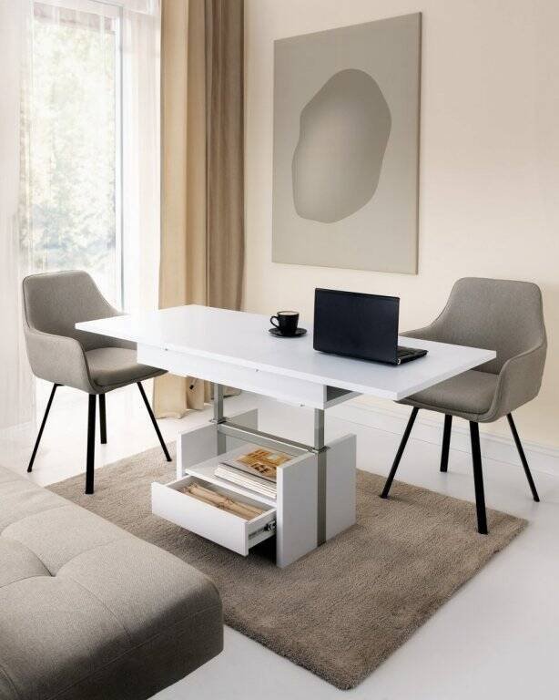 Cortado CRTT02 - Coffee table, extendable coffee table 1S, Artisan Oak color - Image 3