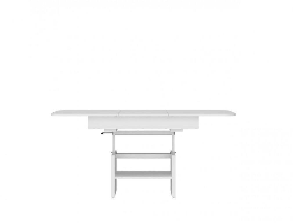 Cortado CRTT03 - Alpine White Extendable Coffee Table - Image 2