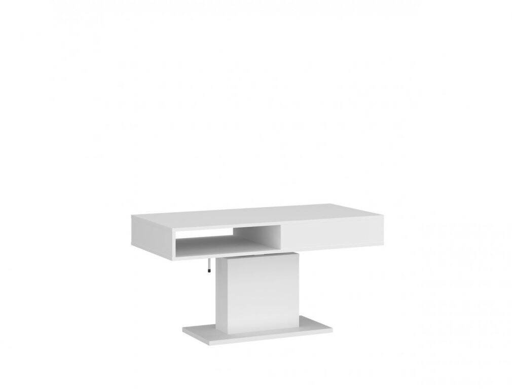 Cortado CRTT04 - Bench, Extendable Coffee Table 1S, Alpine White