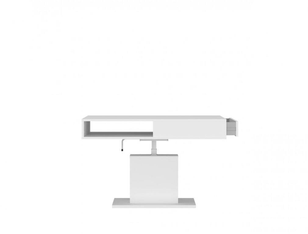 Cortado CRTT04 - Bench, Extendable Coffee Table 1S, Alpine White - Image 2