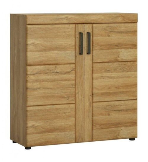 Cortina CNAG01 – 2D shoe cabinet in Grandson Oak color
