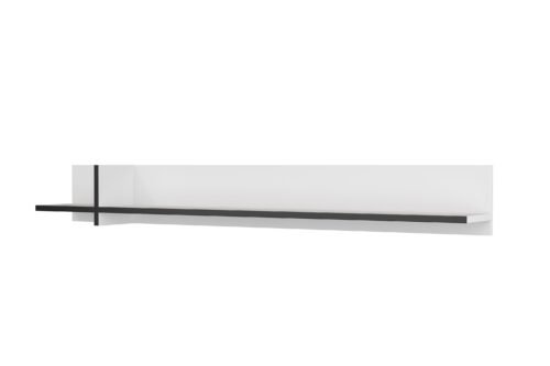 CROSS – Hanging Shelf White Black Matte