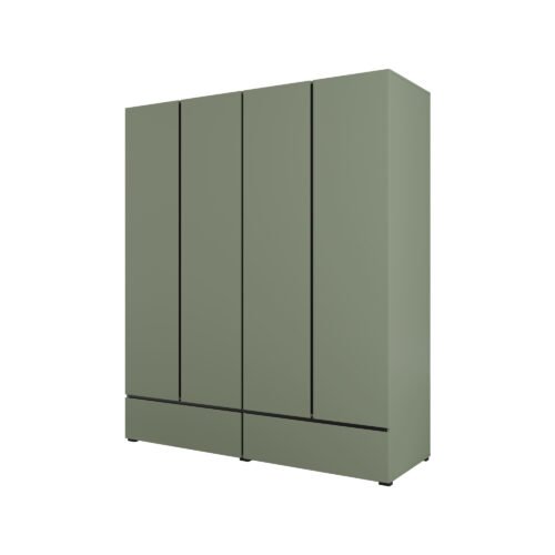 Cross S – Wardrobe 4D2S, dark green black