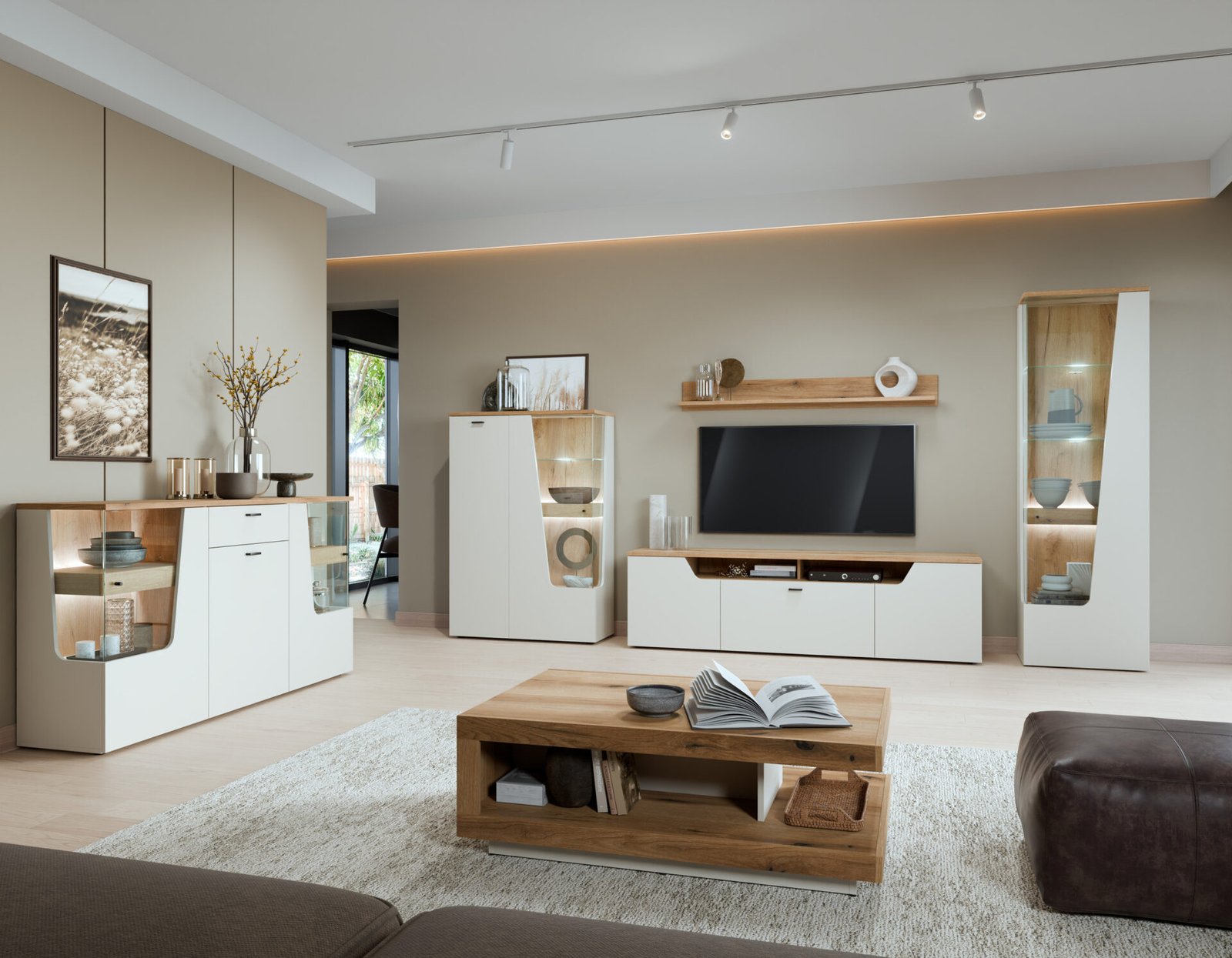 CUT OUT LYOT01 – Coast Evoke Cashmere Oak Coffee Table - Image 3