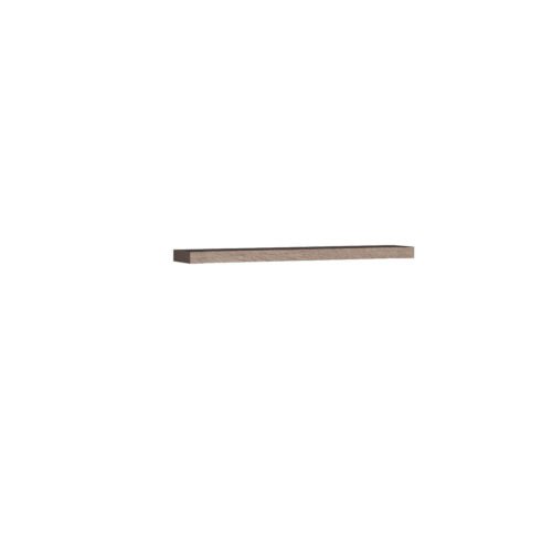 DALLAS-10 – Hanging shelf with truffle-colored oak
