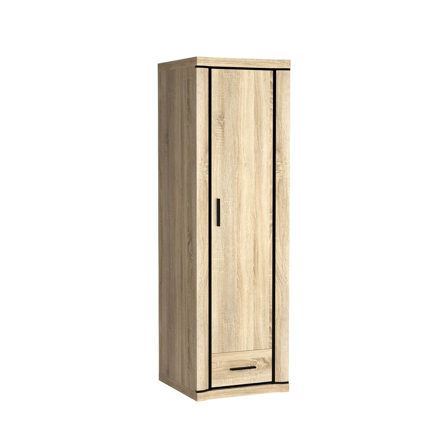 DALLAS-19 - Wardrobe 1D1S Sonoma Oak