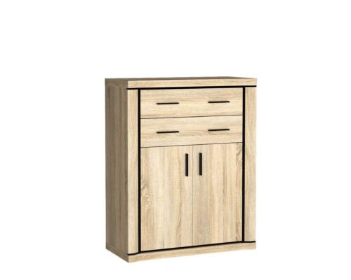 DALLAS-6 – 2D2S chest of drawers, Sonoma oak color