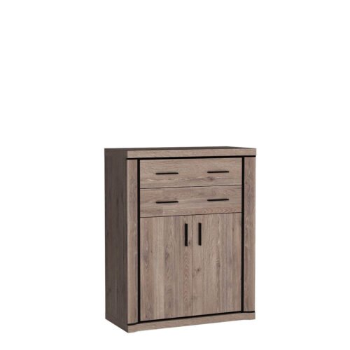 DALLAS-6 – Chest of drawers 2D2S truffle oak color