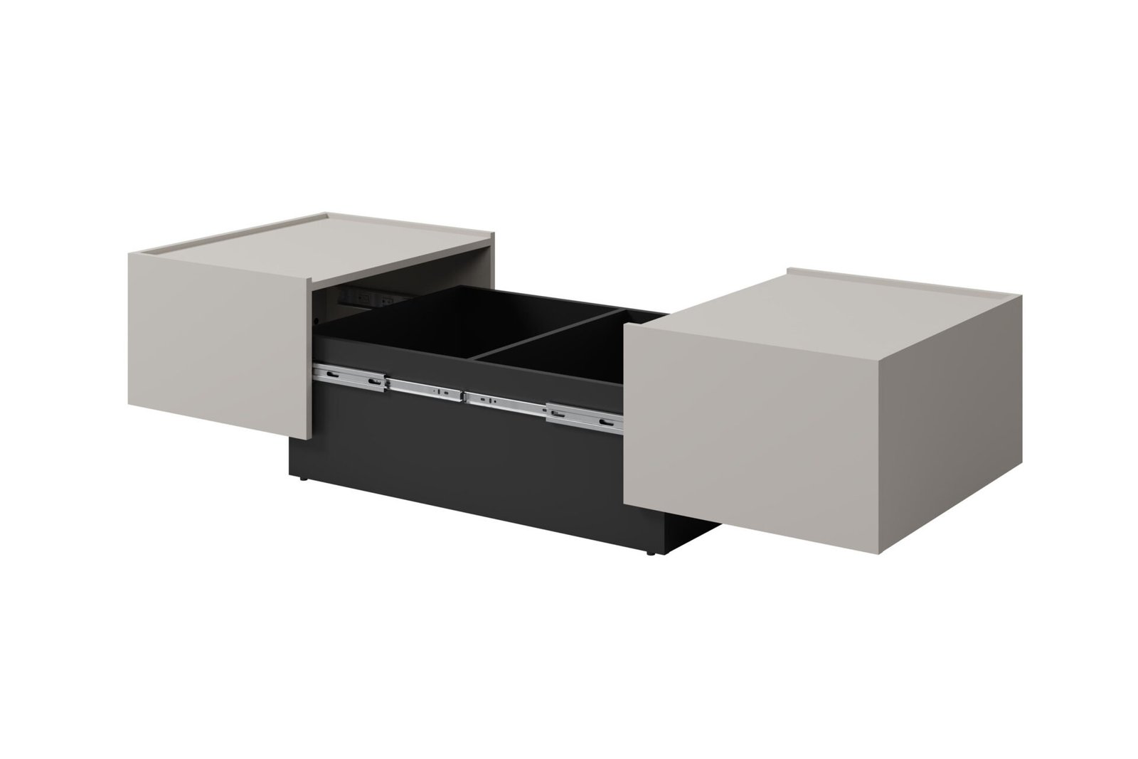 Eko - extendable coffee table, cashmere black, onyx color - Image 2