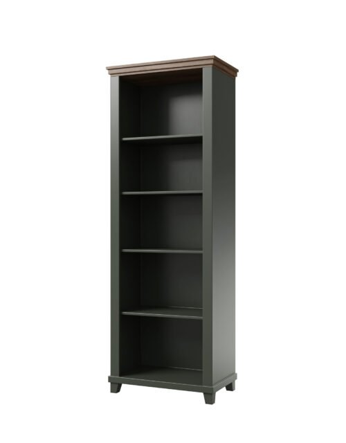 Evora Office – Lefkas Green Oak Bookcase