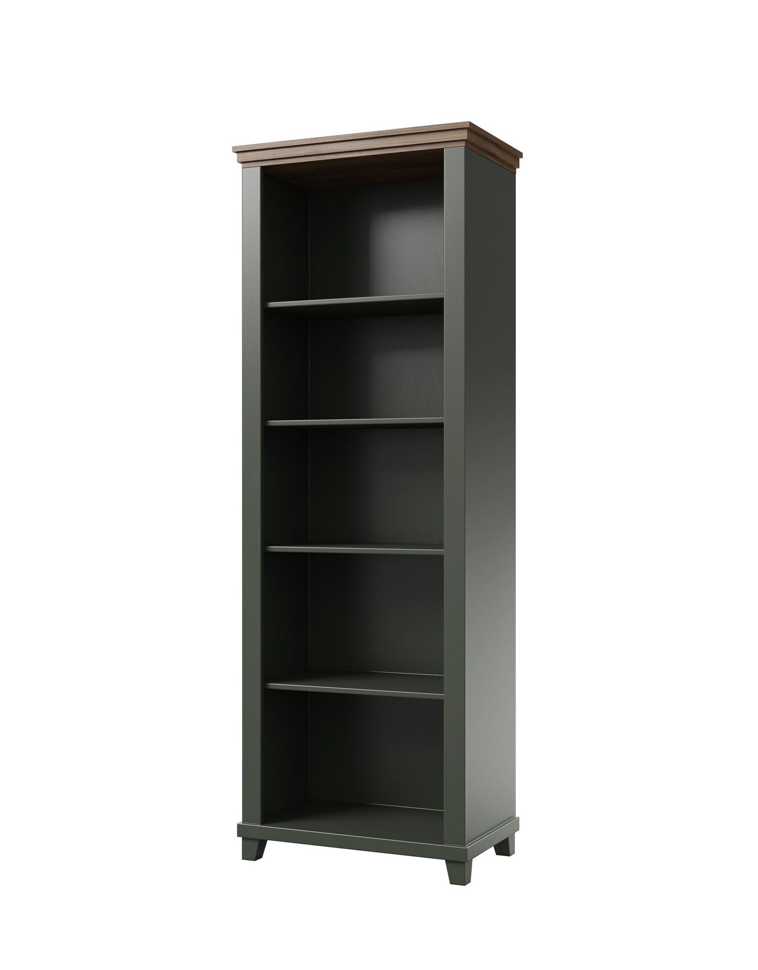 Evora Office – Lefkas Green Oak Bookcase