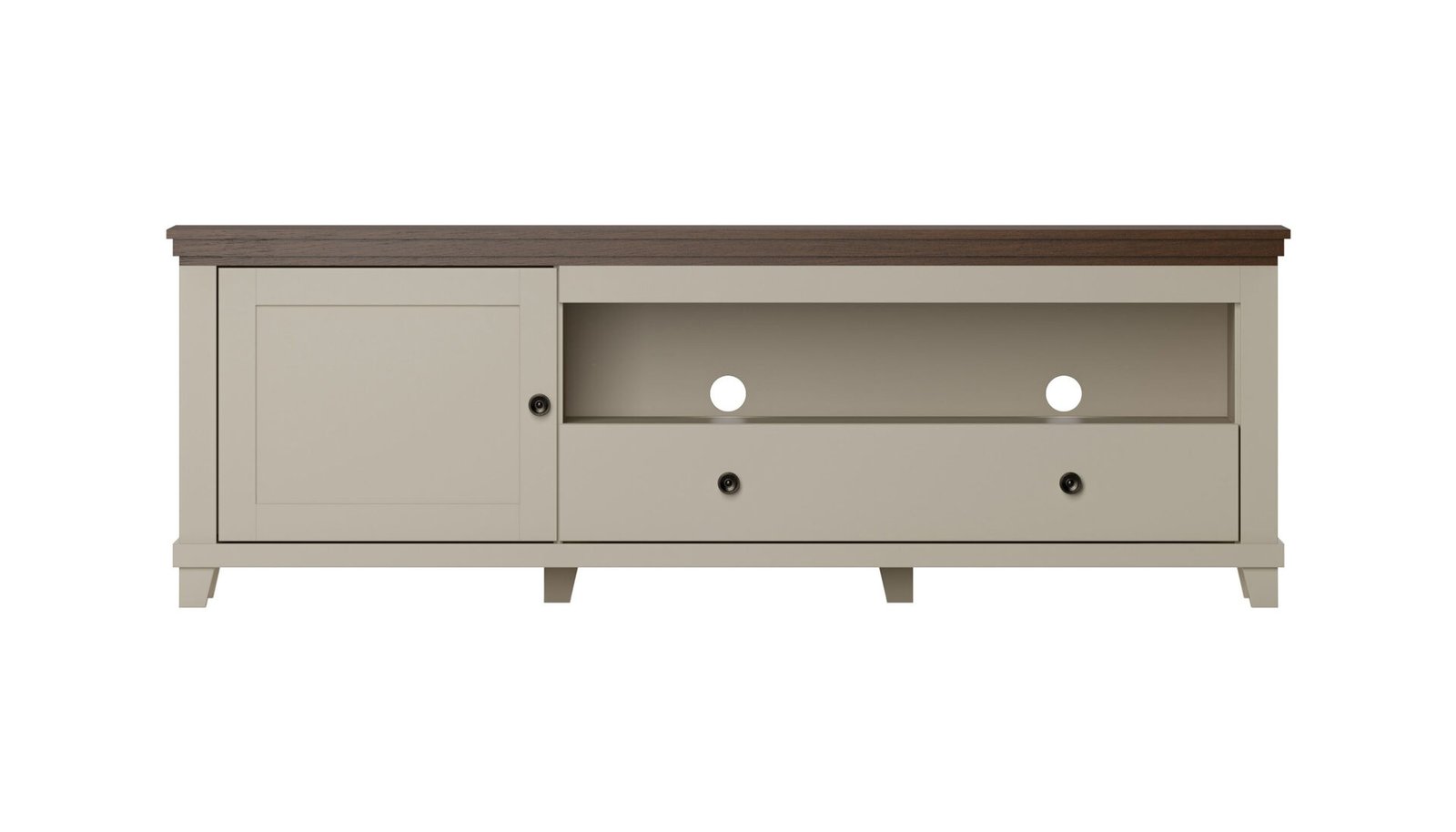 Evora WM - TV cabinet 1D1S light beige oak Dunin - Image 6