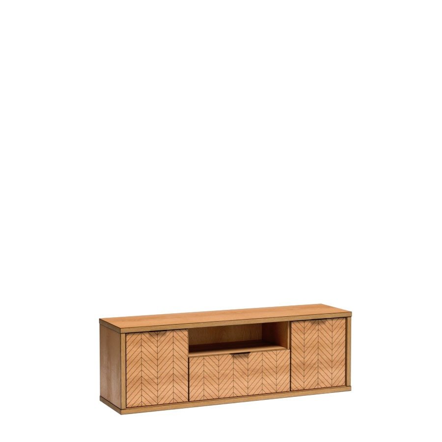 FONTI-6 - TV cabinet 2D1S caramel oak