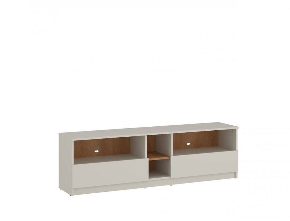 Fano FANF01 – 2-drawer TV cabinet, cashmere/caramel oak color