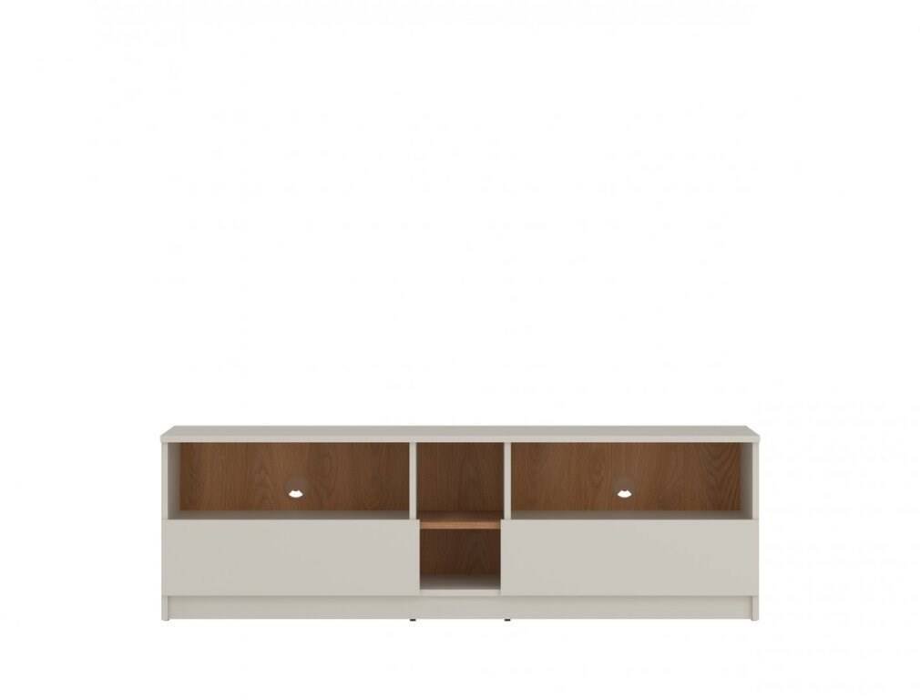 Fano FANF01 – 2-drawer TV cabinet, cashmere/caramel oak color - Image 2
