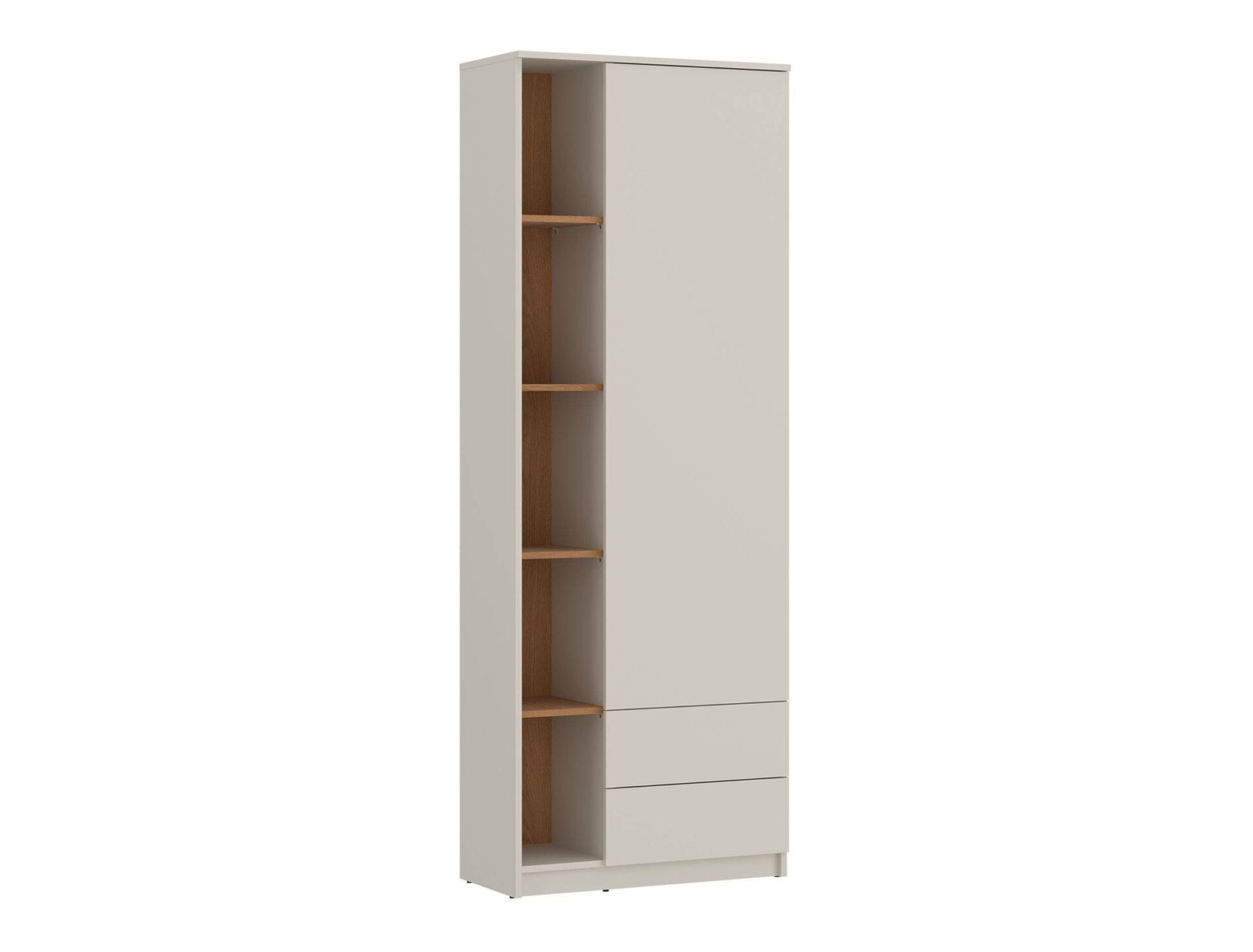 Fano FANS01 – Wardrobe 1D2S Cashmere/Caramel Oak