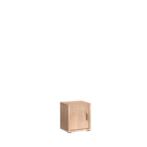 GRANDE-7 – Single-door bedside table, Cremona oak