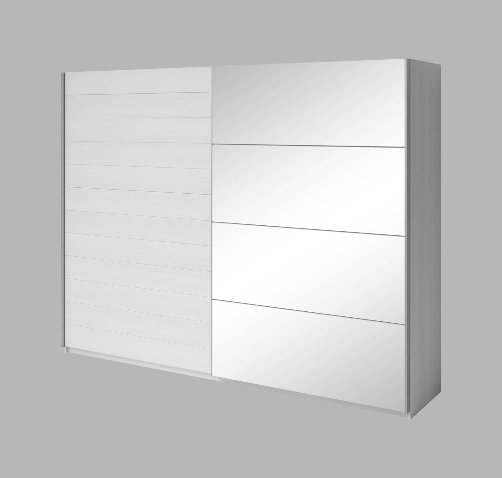 Galaxy wardrobe, 2 doors, 270 cm, Abisko ash color