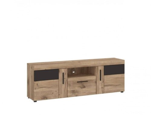 Grano GRNF01 – 2D1S TV cabinet, Viking oak/gray