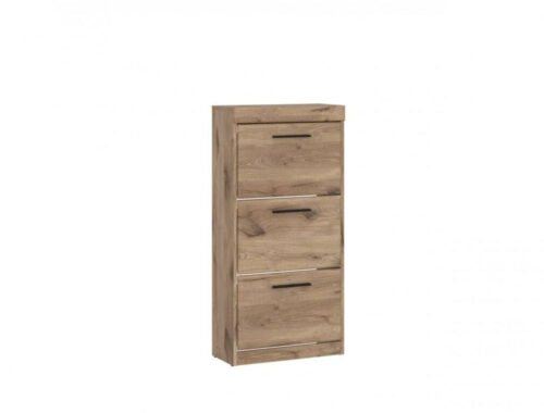 Grano GRNGK3 – 3D Viking Oak Shoe Cabinet