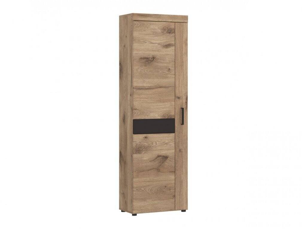 Grano GRNGS01L – 1-door chest of drawers left, Viking oak/space gray