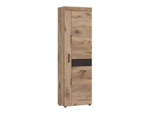 Grano GRNGS01R – 1-door chest of drawers right, Viking oak/space gray