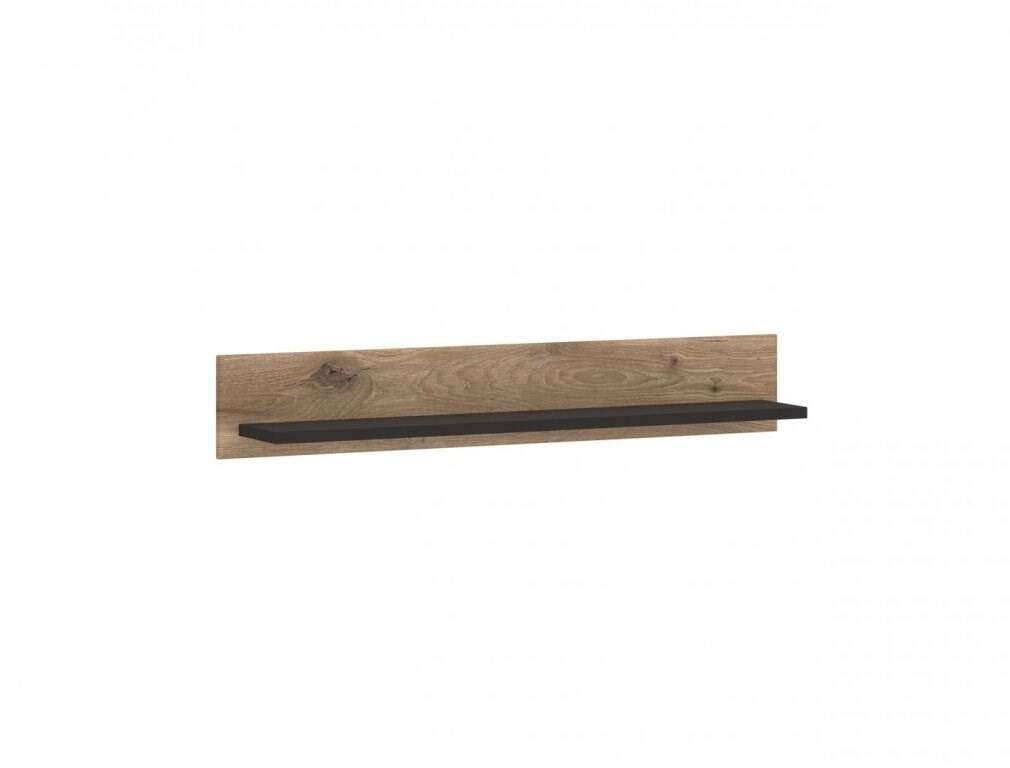 Grano GRNP01 – hanging shelf, grey/viking oak