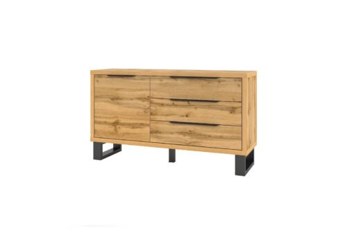 Halle WM chest of drawers 1D3S Wotan oak