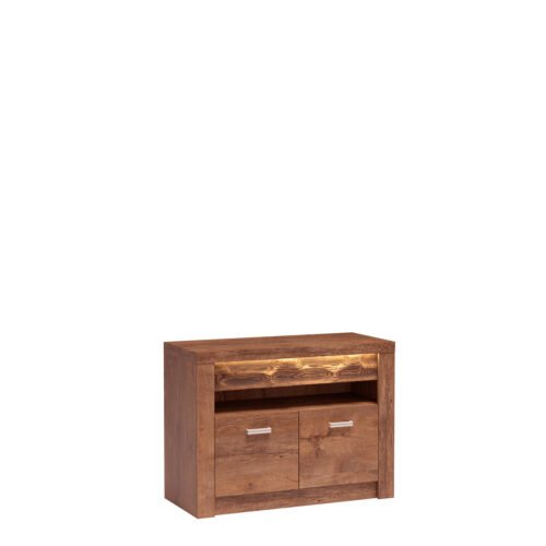 INDIANAPOLIS-10 – 2-door TV cabinet, light ash color