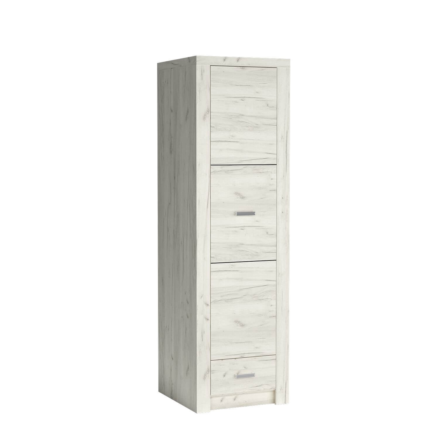 INDIANAPOLIS-2 - Cabinet 1D1S Kraft white