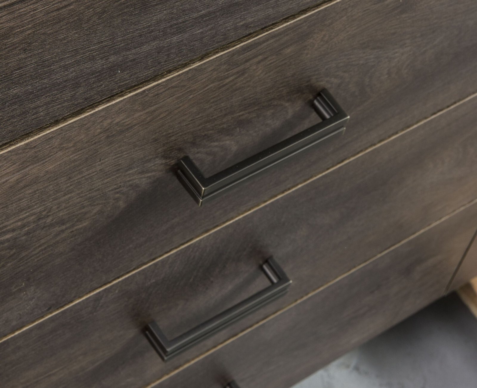 INDIANAPOLIS-22 - Chest of drawers 4D3S Dark ash color - Image 4