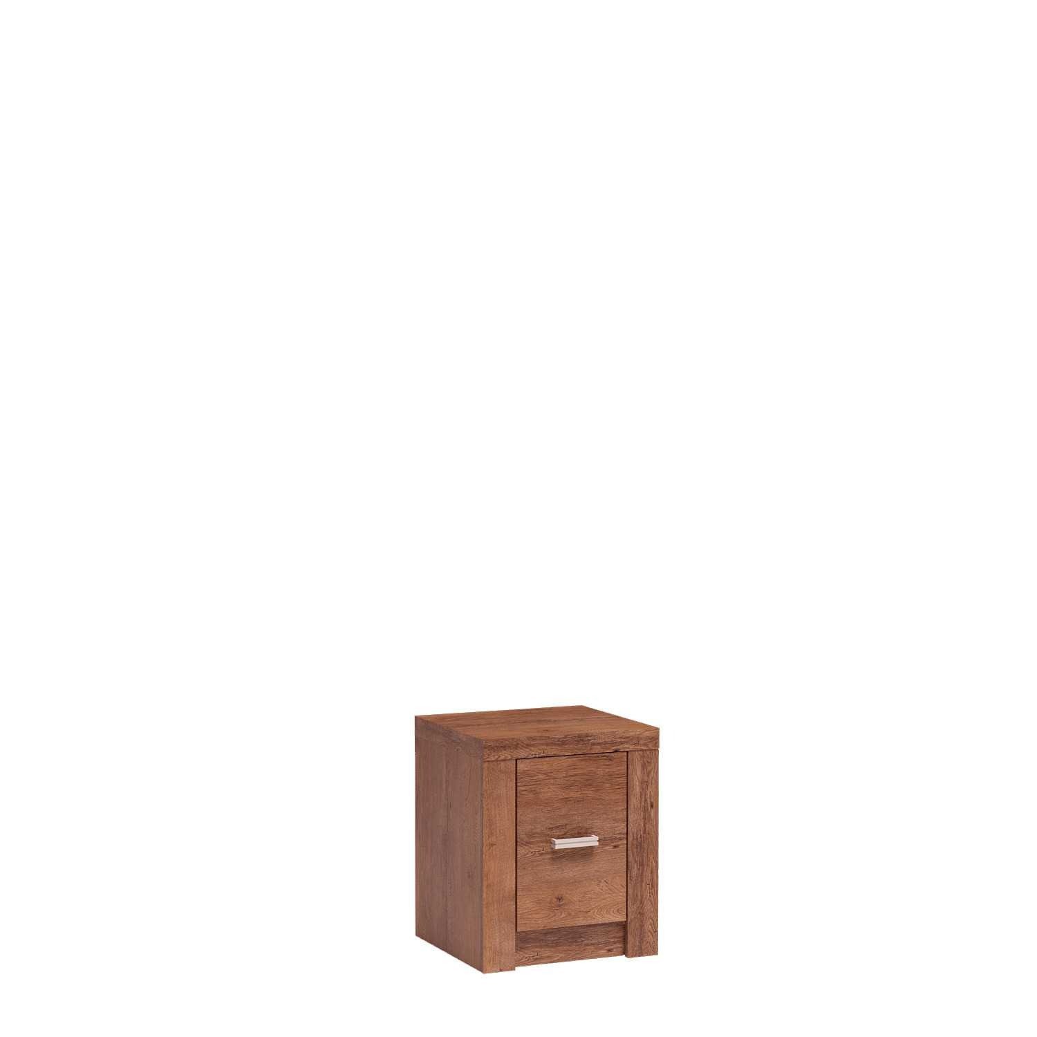 INDIANAPOLIS-24 - Light ash bedside table with one door