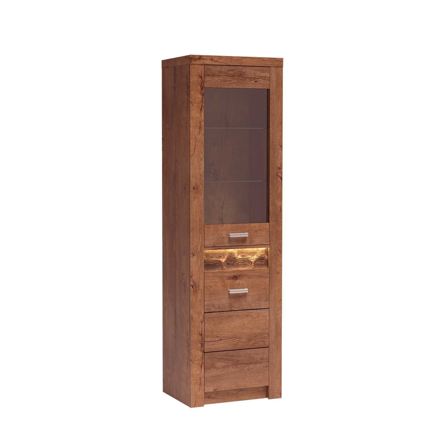 INDIANAPOLIS-4 - 2-door display cabinet, light ash color