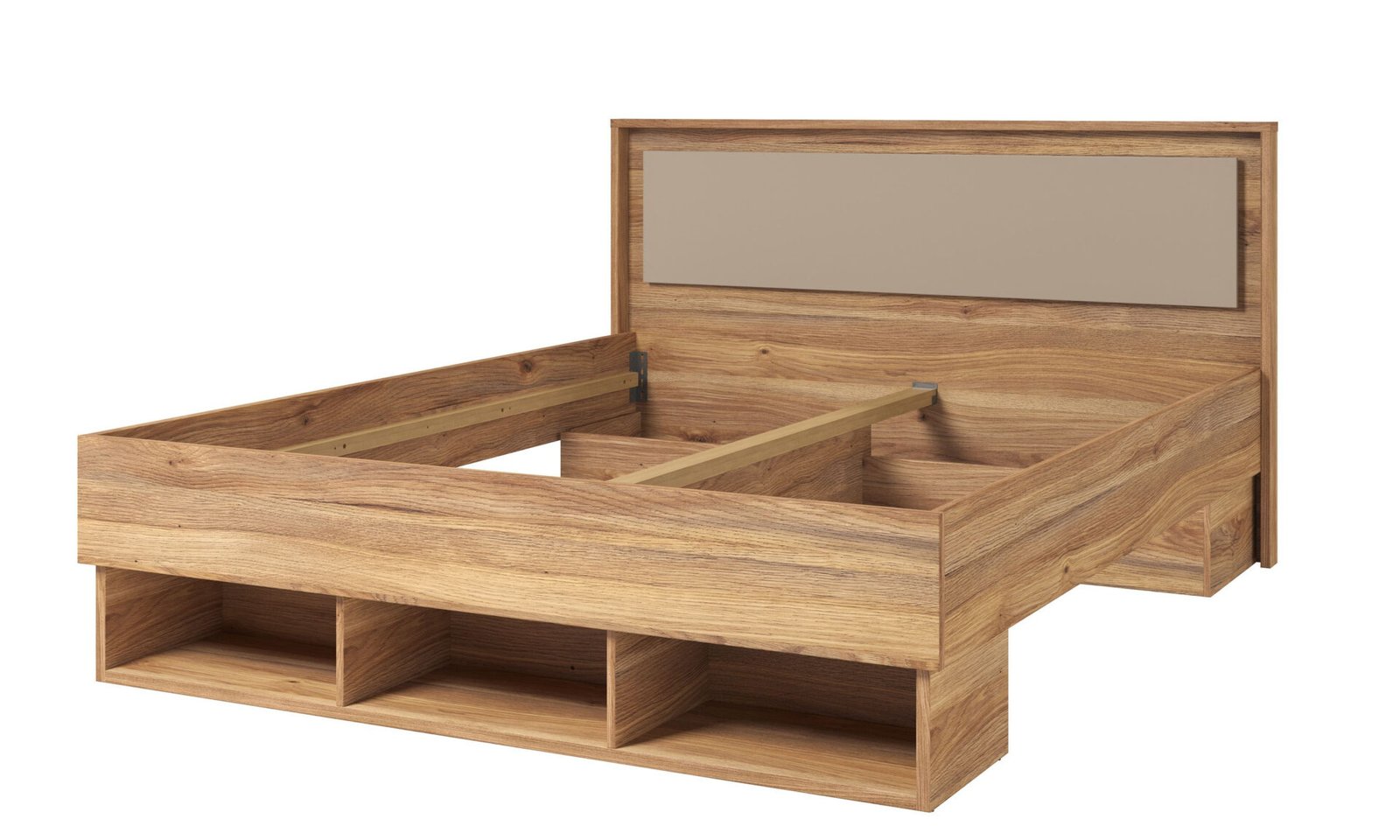 Impressio - Bed 160 x 200 cm Mauvela Congo oak - Image 3