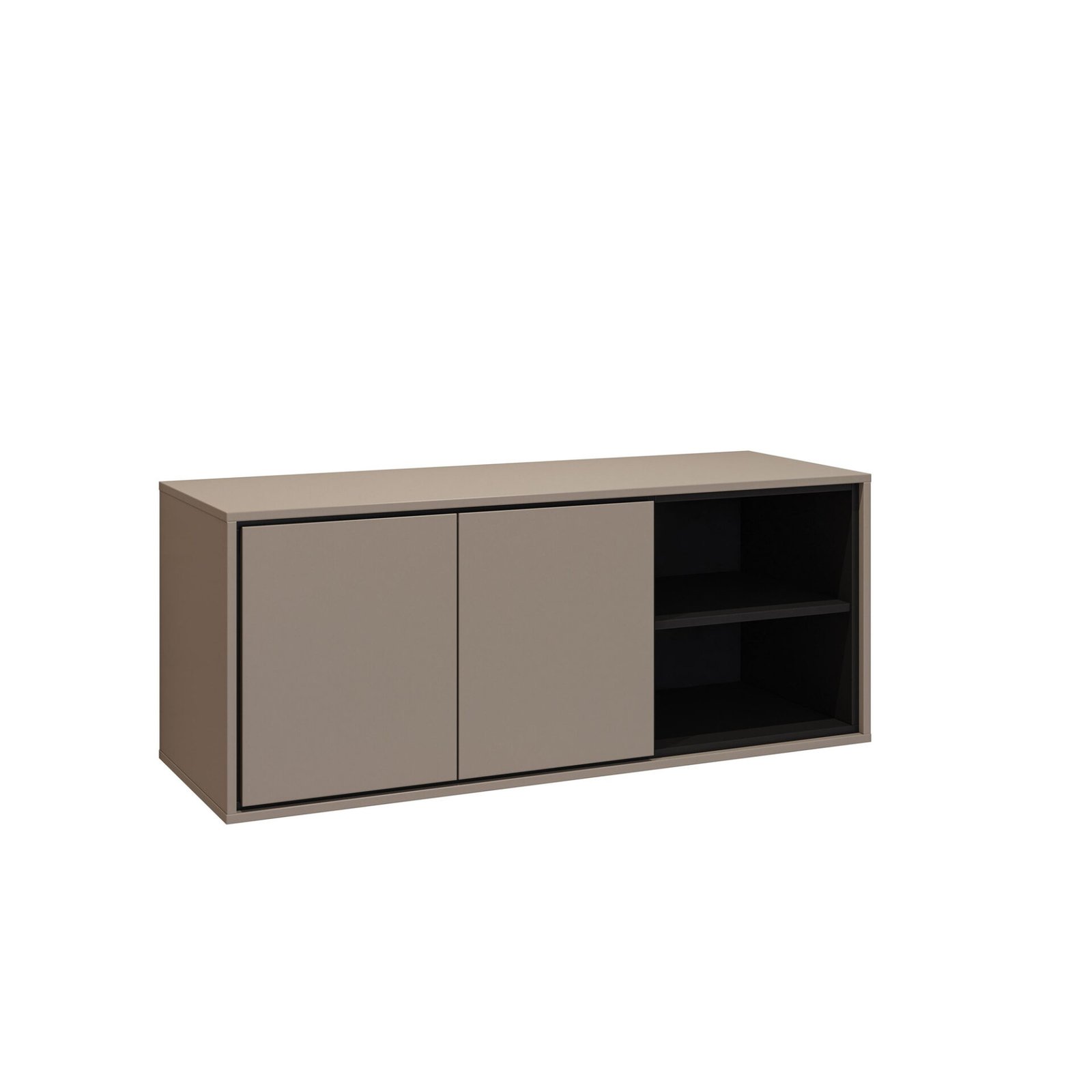 Irvine - Congo Black Onyx 2D Vanity Unit with Shelf