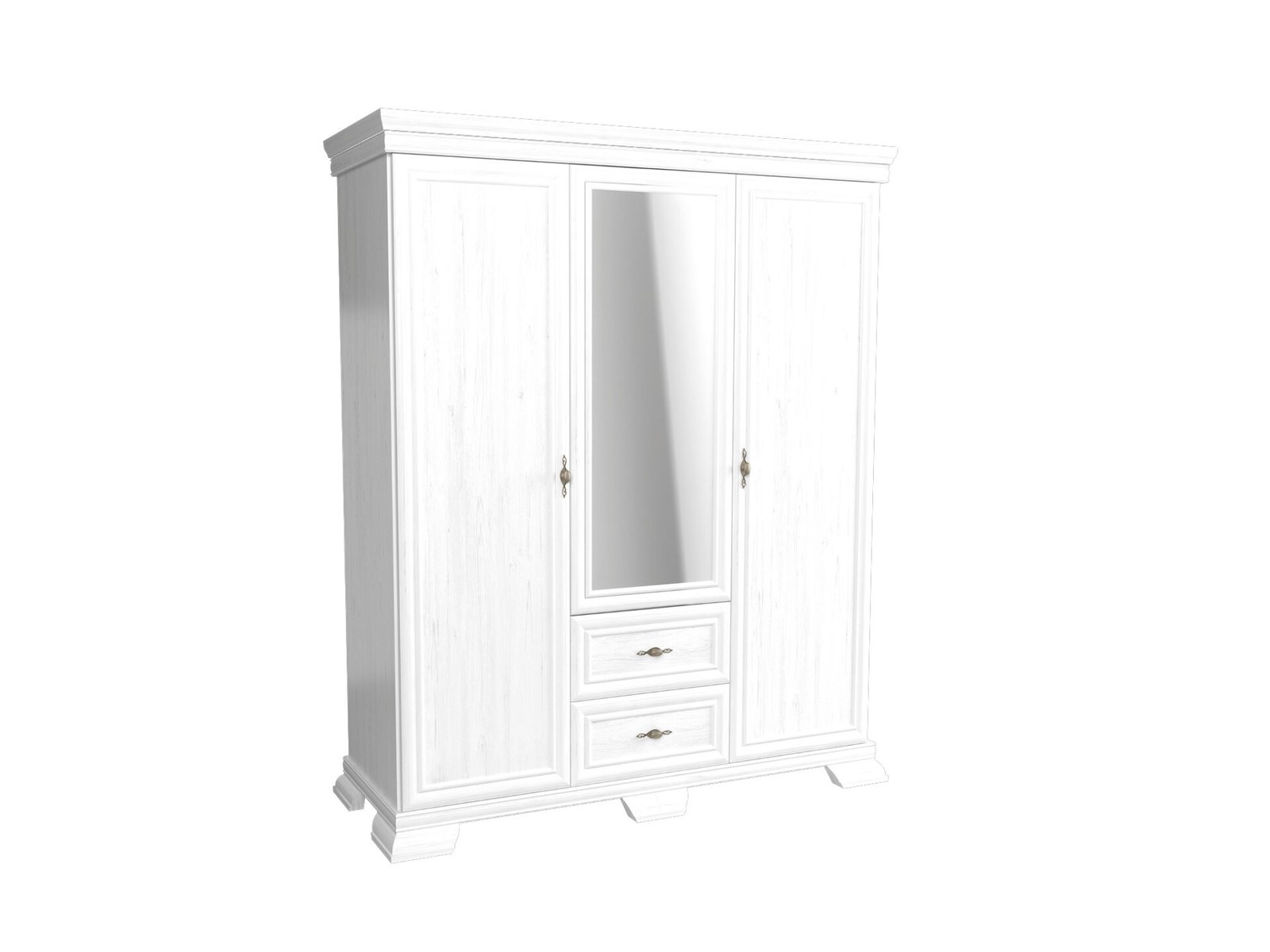 Kora Andersen KS 2 - 3-door wardrobe with mirror