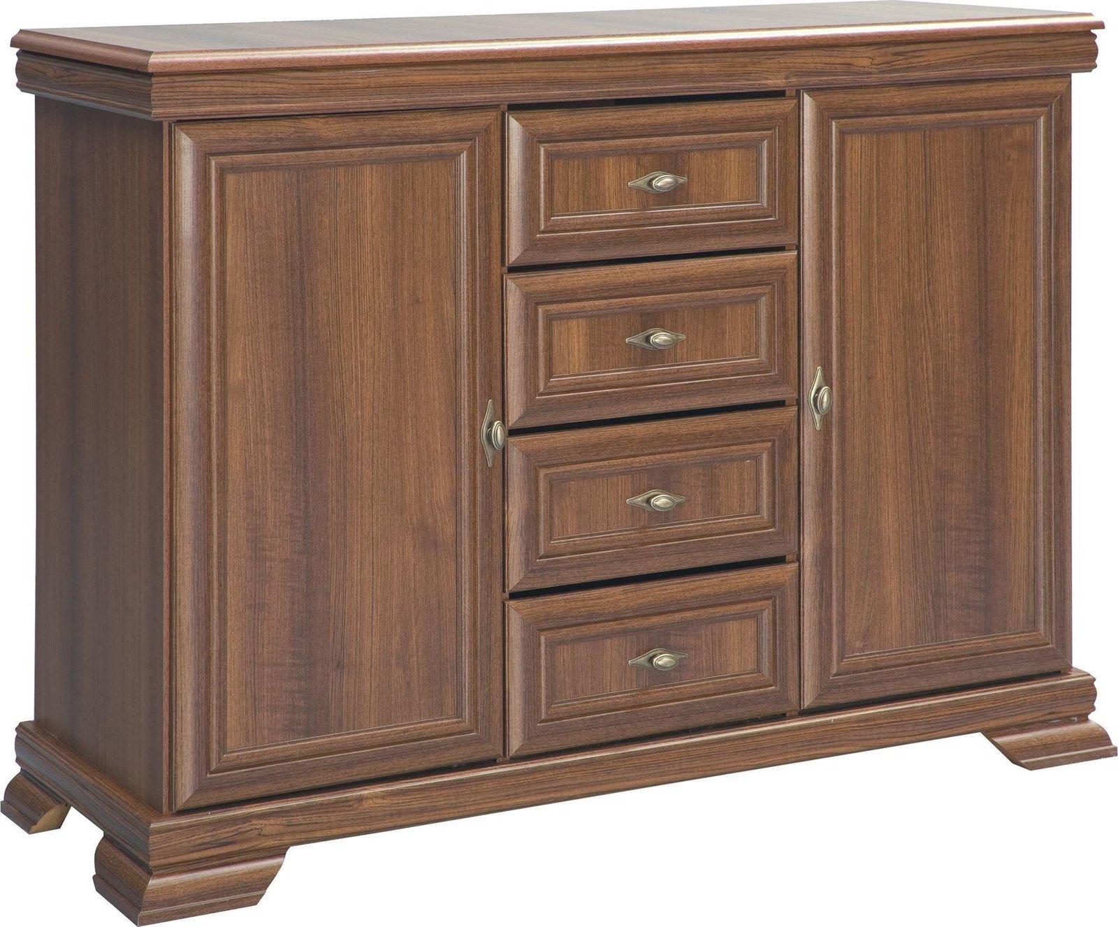 Kora KK3 - chest of drawers with 4 drawers and 2 doors