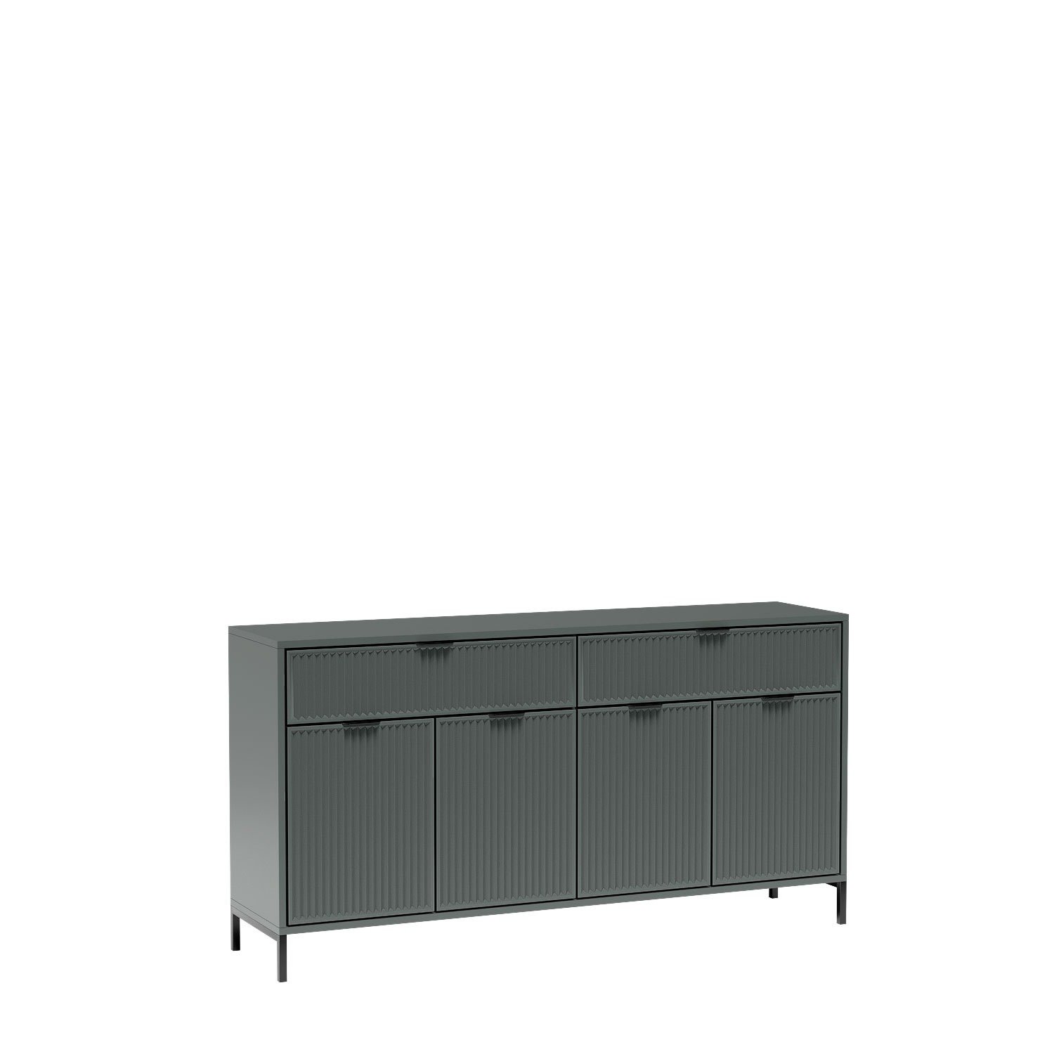 LINKaSTYLES-1 - Chest of drawers 4D2S Green stone