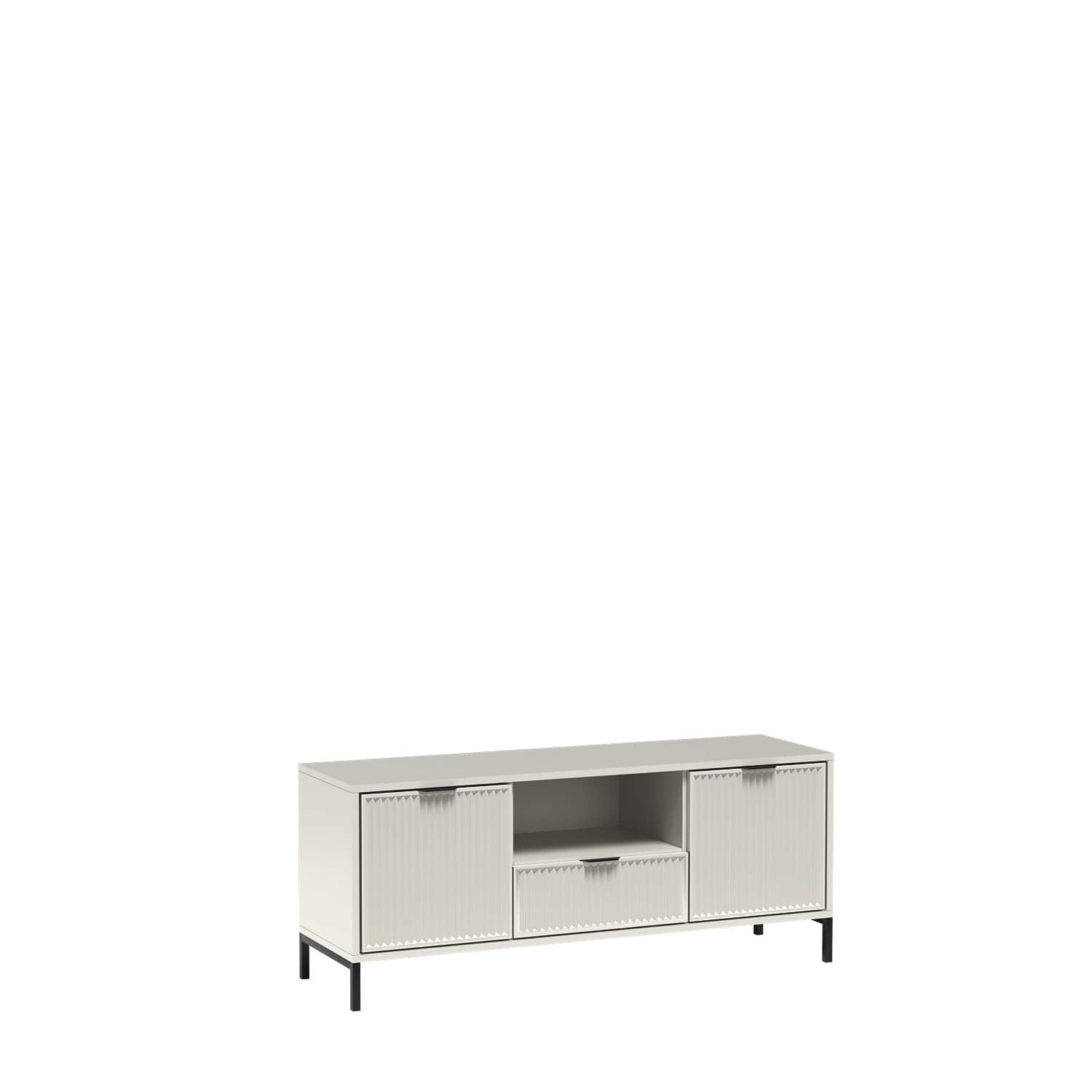 LINKaSTYLES-3 - TV chest of drawers 2D1S cashmere color
