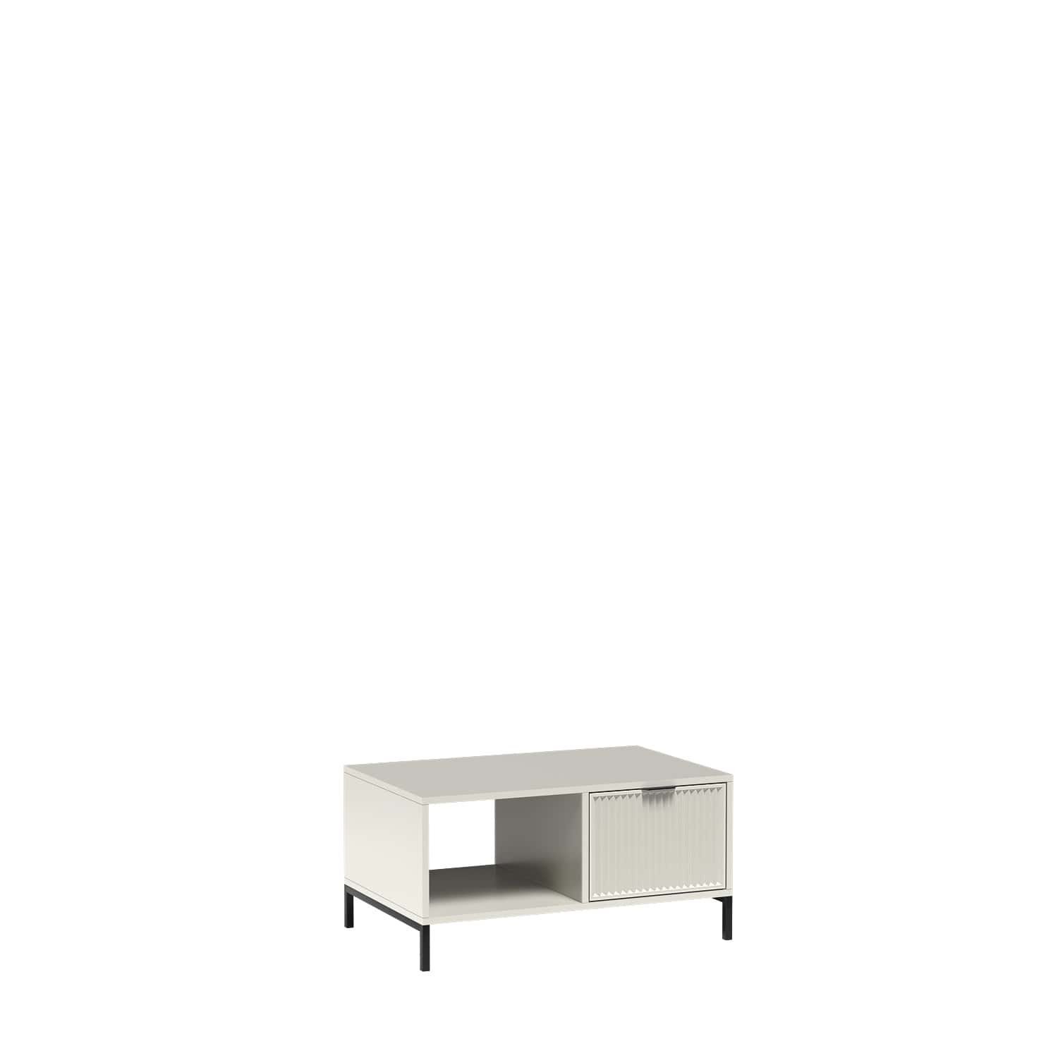 LINKaSTYLES-6 - Coffee table with 1 drawer, cashmere color