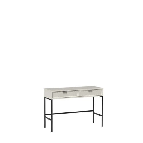 LINKaSTYLES-9 – Two-drawer console dressing table, cashmere color
