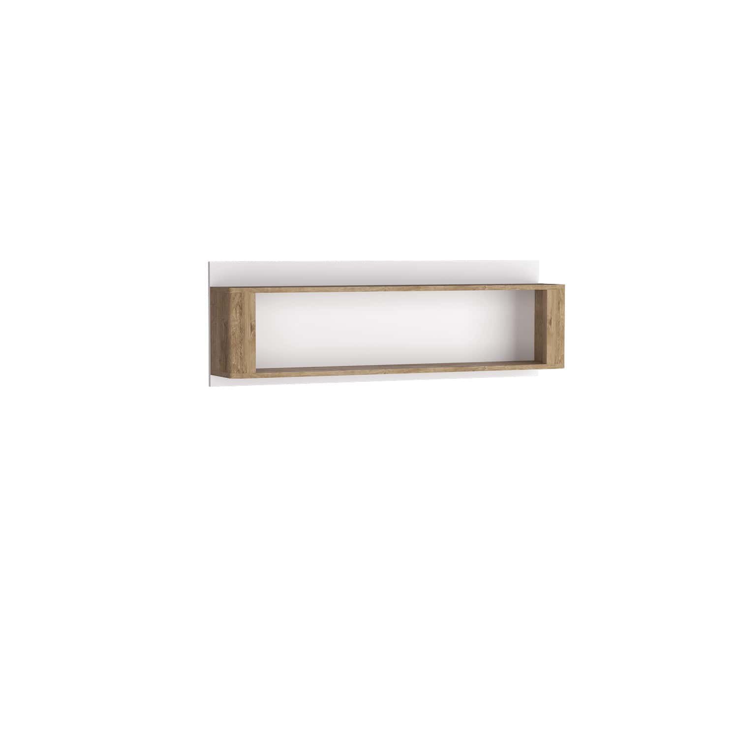 LIVINIO-12 - Ribbeck hanging shelf, glossy white