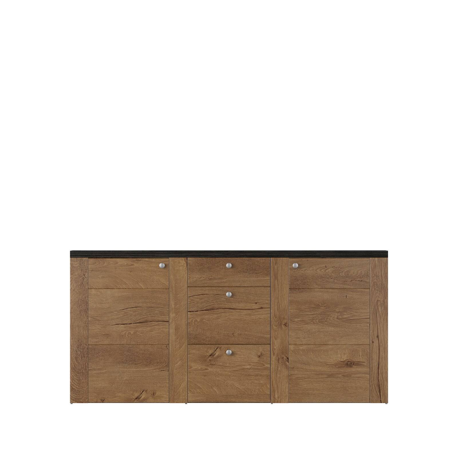 Larona chest of drawers, 2 drawers, 3 drawers, Lefkas oak / wood - Image 3