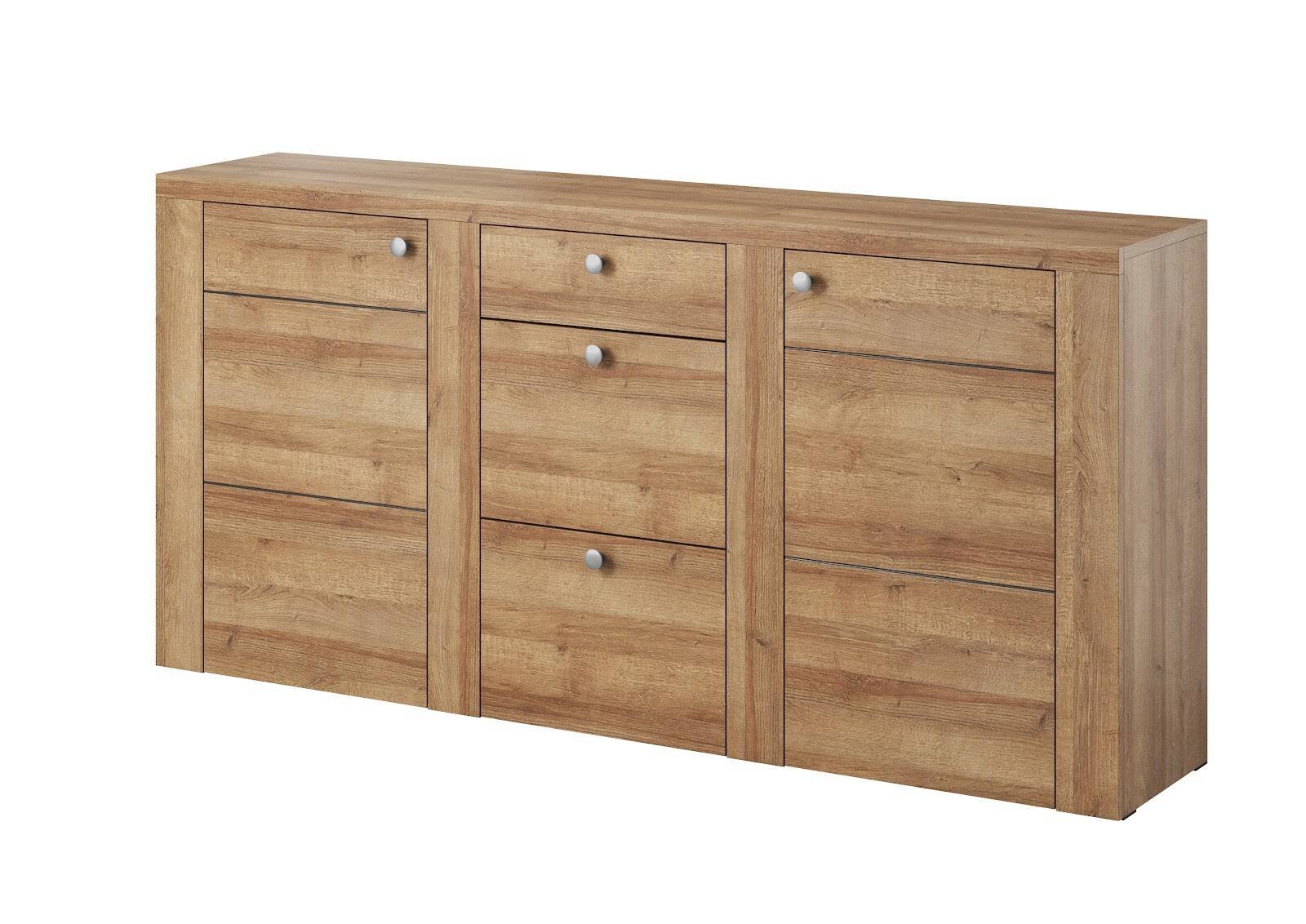 Larona dresser, 2D3S, Riviera Oak