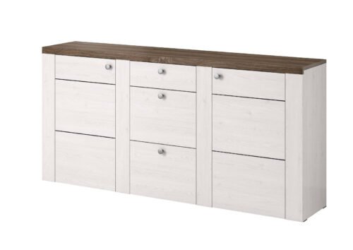 Larona chest of drawers 2D3S Sibiu larch / Sonoma truffle color
