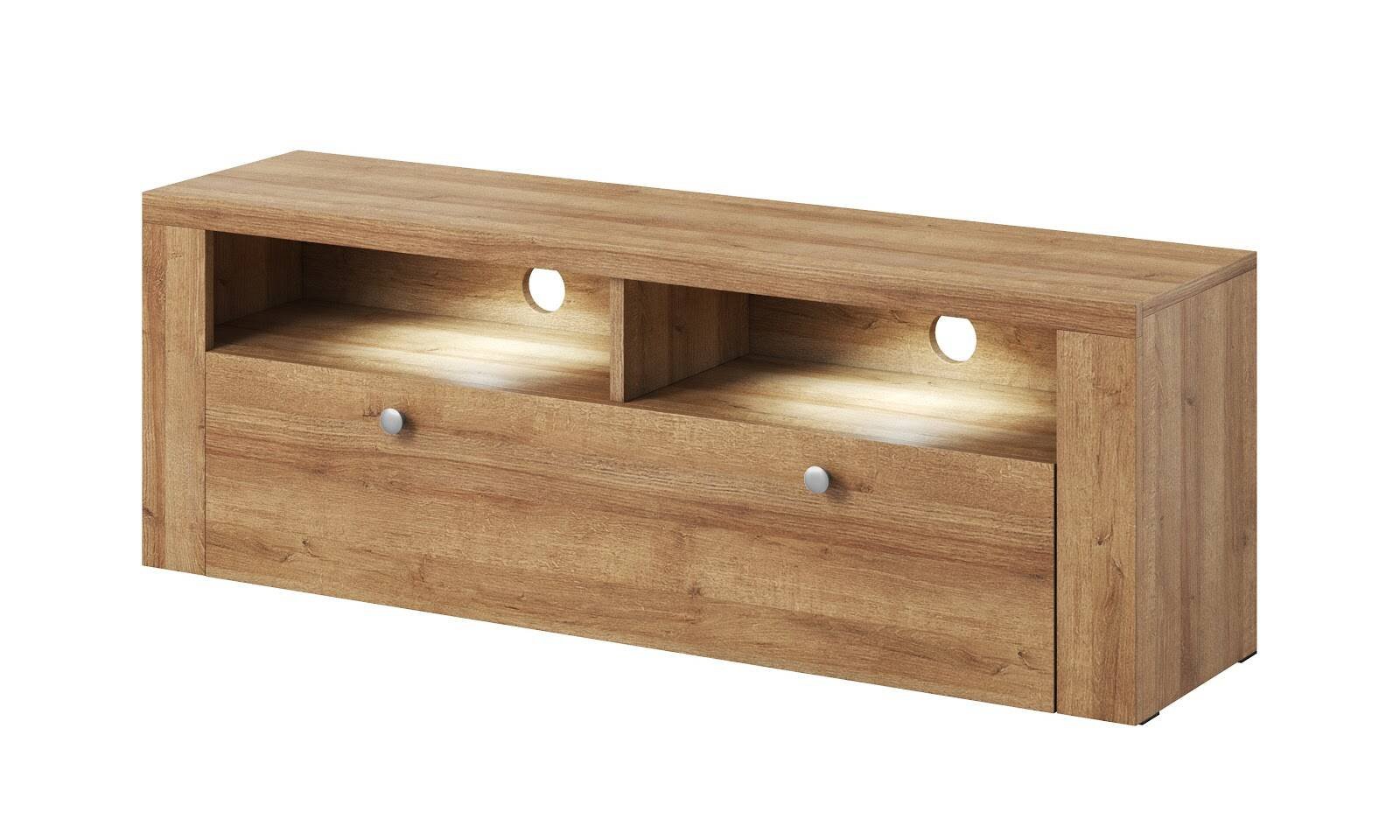 Larona 1-door TV cabinet Riviera Oak