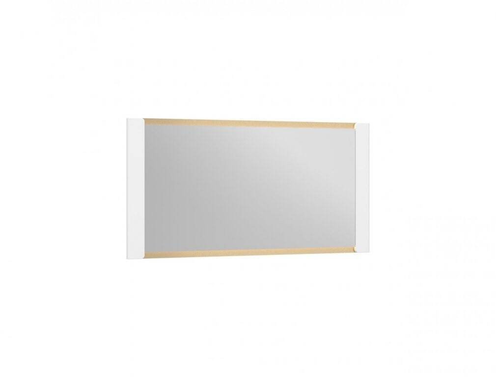 Lazio LAZL01 – Alpine White/Glossy White Hanging Mirror