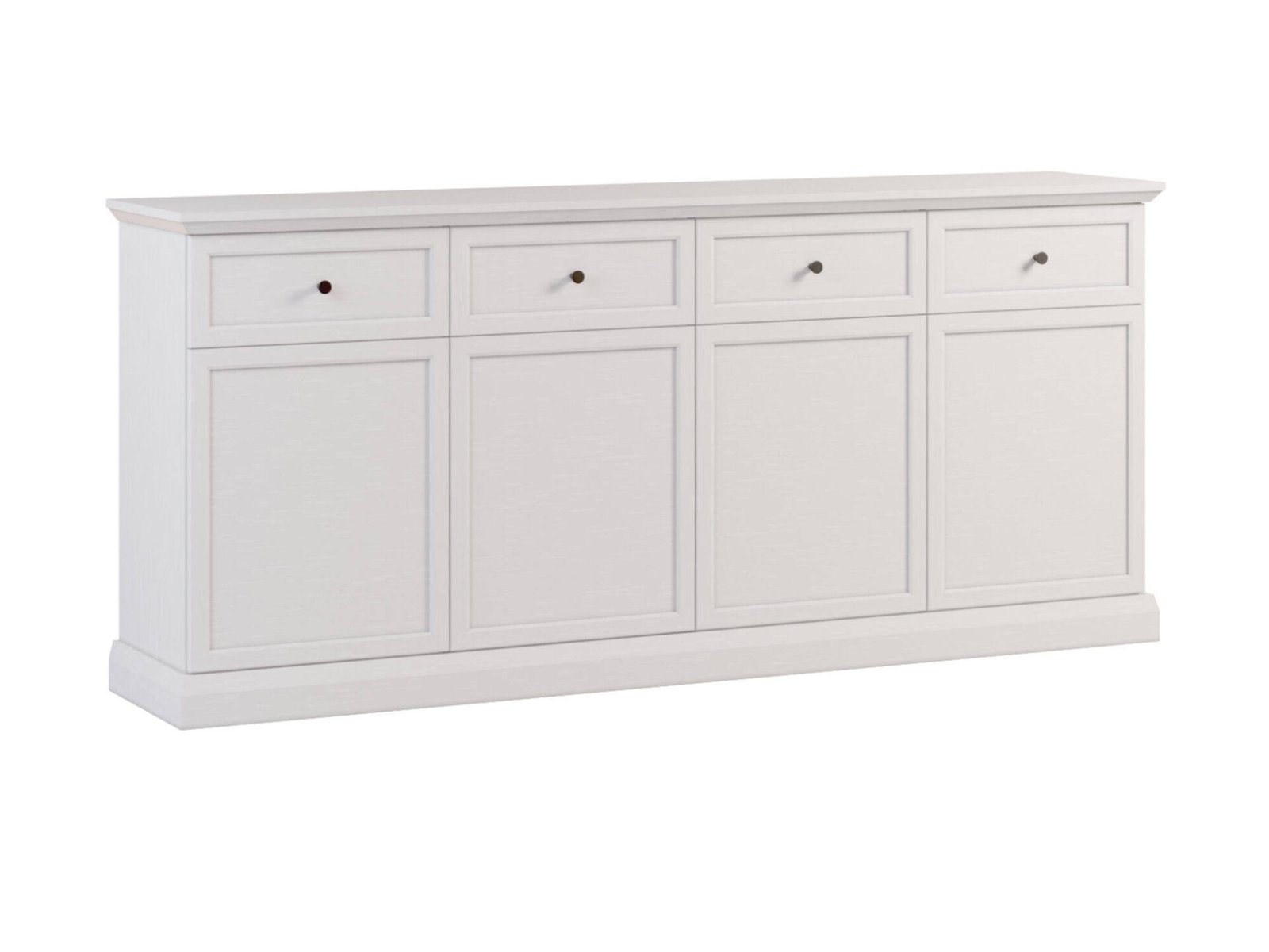 Lucca K4D4S - Chest of Drawers 4D4S White Opal/Artisanal Oak