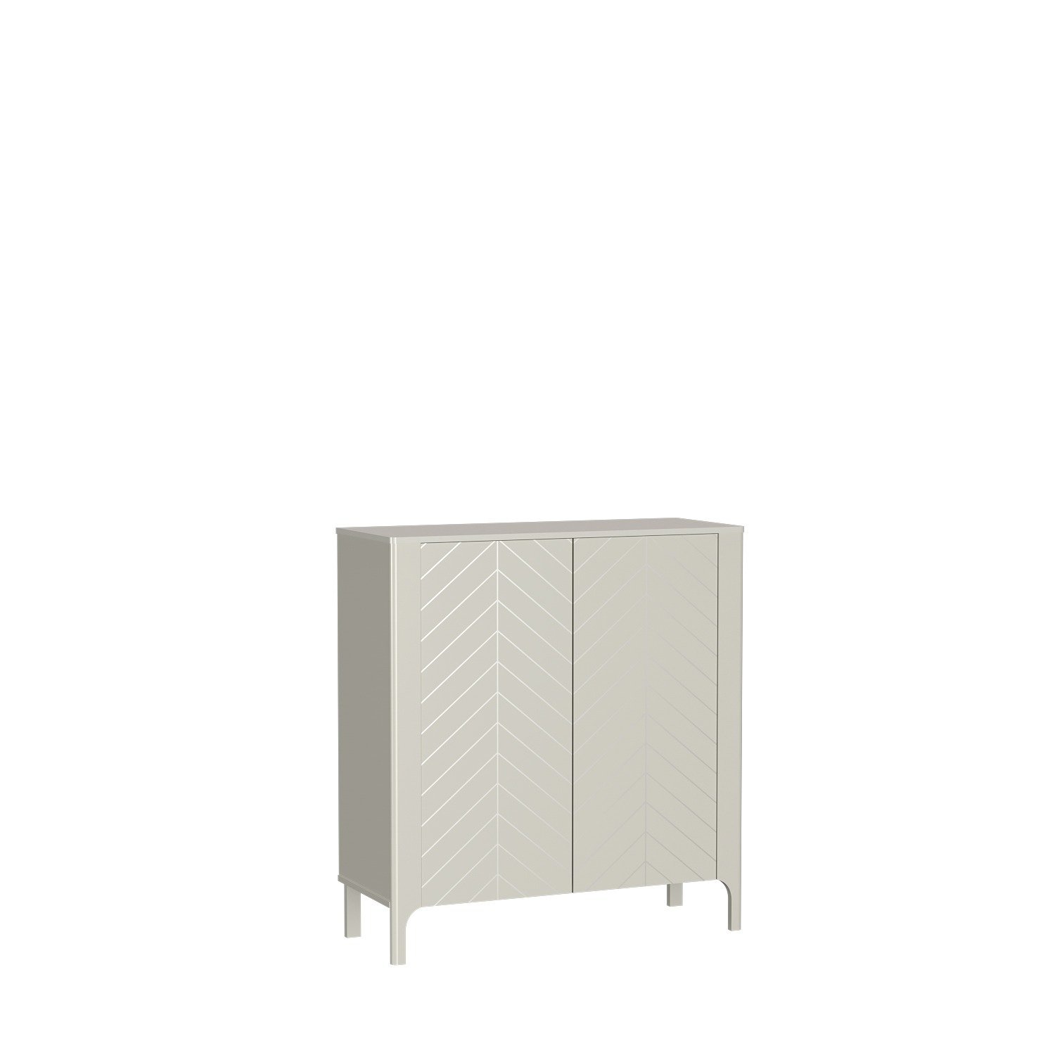 MALUMI-2 - Cashmere 2-door chest of drawers
