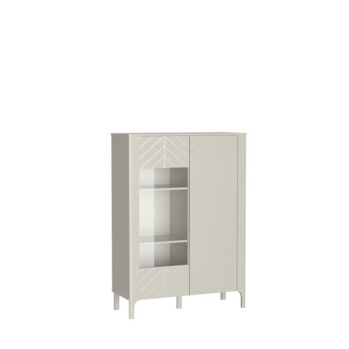 MALUMI-3 – 2-door cashmere display cabinet